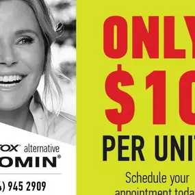 Do not miss our Wrinkle-Free Wednesday at Maxim Medical ????

-Only $10 per unit!

-Treatment: Xeomin or Dysport

-Purpose: Treat brow wrinkles, crow’s feet, and frown lines

-How It Works: Xeomin is a form of botulism toxin that blocks muscle movement in areas that contribute to wrinkles. Xeomin undergoes an extra purification step than Botox

-Results: Last from 3 to 4 months, and many claim Dysport or Xeomin effects start to take in much quicker than its alternatives

-Phone: 954-945-2909
-Em