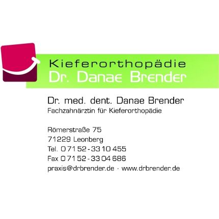Logo von PRAXIS FÜR KIEFERORTHOPÄDIE | Dr. Danae Brender