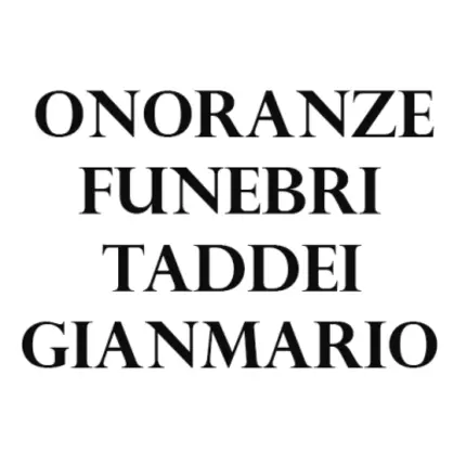 Logo da Onoranze Funebri Taddei Gianmario Lavorazione Marmi