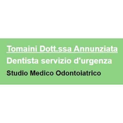 Logo van Tomaini Dott.ssa Annunziata - Dentista Servizio D'Urgenza