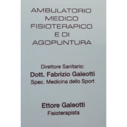 Logótipo de Dr. Fabrizio Galeotti Ambulatorio Medico Fisioterapico e di Agopuntura