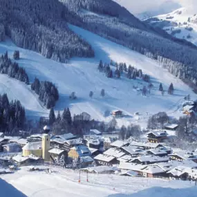 Saalbach in de winter