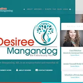 membership website design for Emotional Well-being Coach & Essential Oils Expert