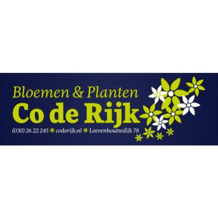 Logo de Co de Rijk Bloemen en Planten