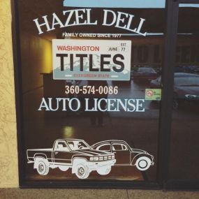 Bild von Hazel Dell Auto License