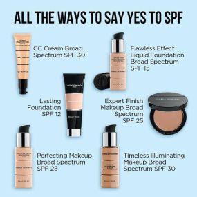 When the sun’s a-shining, it’s time to break out your SPF foundation! Add some onto your daily checklist, and enjoy the sunny days worry-free. Get yours at Merle Norman Cosmetics.
