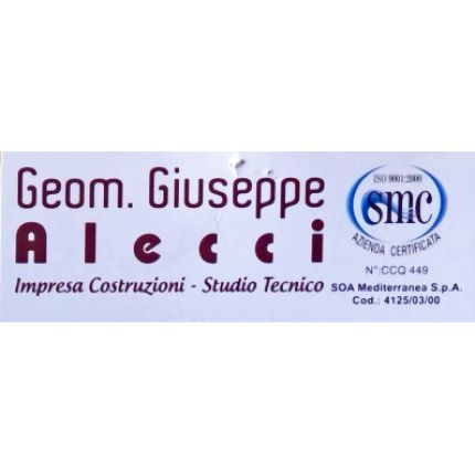 Logo van Geometra  Giuseppe Alecci - Impresa Costruzioni - Studio Tecnico