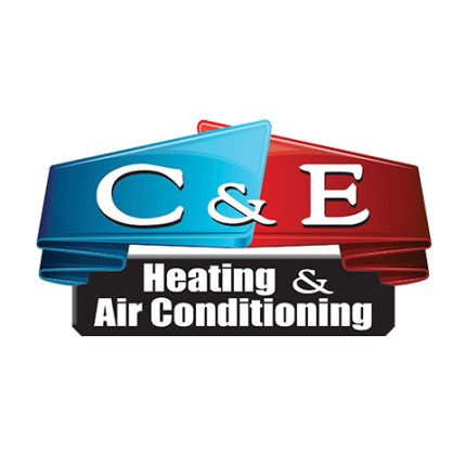 Logotyp från C & E Heating & Air Conditioning