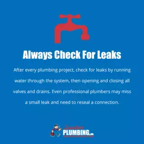 Leanhart Plumbing Tip: