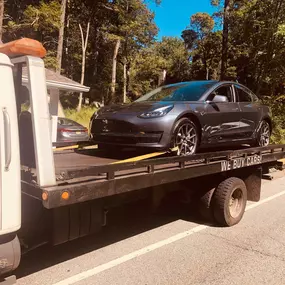 Even electric cars can break down, we are here to help!