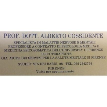 Logo van Cossidente Prof. Dr. Alberto Neuropsichiatra