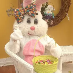 The Easter Bunny visits Dambly's every year!