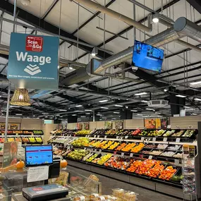 REWE Carl-Bellmer-Straße 4-6 Obst und Gemüse Waage