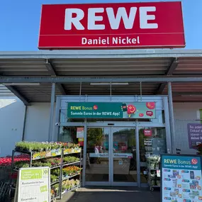 REWE Mömbris Eingang