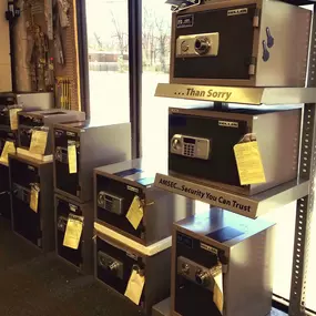 Check out our fire and burglary rated safes!