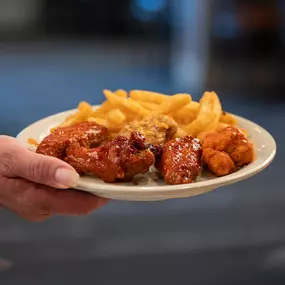 Wings...fries...comfort food! Wing Night-Thursdays!  Visit Pizzaranch.com for details.
