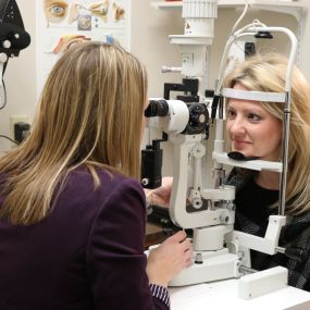 We offer routine eye exams.