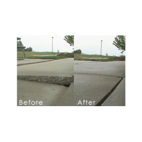 By using concrete raising or mud jacking we can repair broken concrete.  This repair can work with broken concrete driveways, sidewalks, and patios. We also install new!