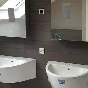 Badkamer in aanbouw