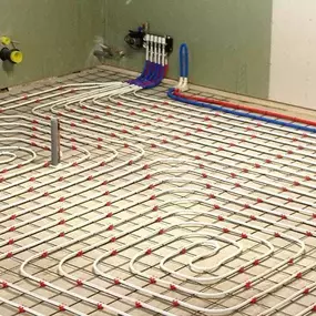 Vloerverwarming bedrijfspand