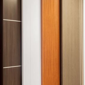 Large collection of modern and traditional interior doors from European brands.