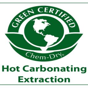 Our HCE carpet cleaning method is green certified.