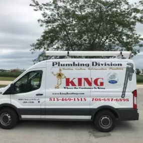 Check out our new vehicle wrap for our plumbing division.