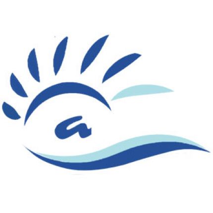 Logotyp från azzurro-reisen