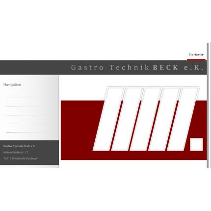 Logo van Gastro-Technik Beck e.K.