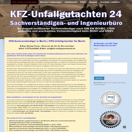 Logo von KFZ-Unfallgutachten 24