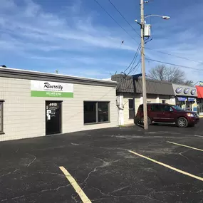 The front entrance to Rivercity Chiropractic and Rehab