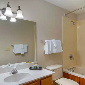 Guest room bath
