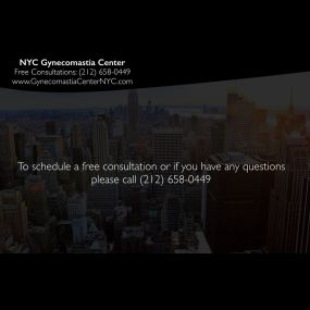 Contact NYC Gynecomastia Center