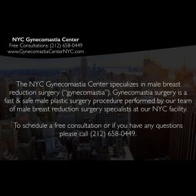 About NYC Gynecomastia Center