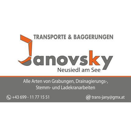 Logo de Janovsky Kurt - Transporte & Baggerungen