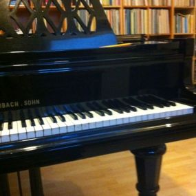 pianoles in muziekstudio
