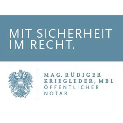 Logotyp från Mag. Rüdiger Kriegleder ,MBL - Öffentlicher Notar