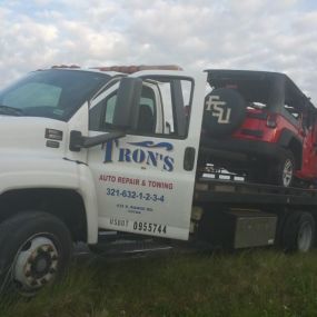 We are here for your towing needs 24/7!

Call today to schedule your cars next service appointment or to ask our experienced and highly trained mechanics about your car needs.