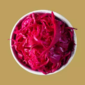 Red Cabbage Topping