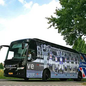 Spelersbus cs Heerenveen