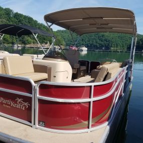 Pontoon rentals available for full-days or half-days.