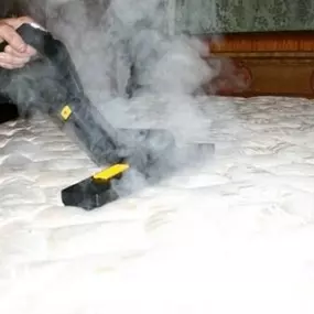 Mattress steam cleaning.