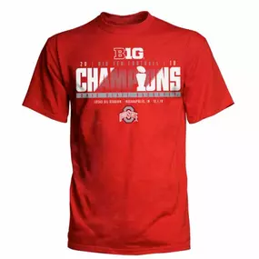 Big 10 Champs Locker Room Tee