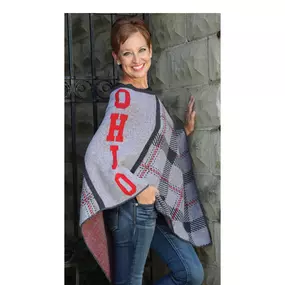 Cute Ohio State Poncho!