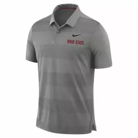 Gray 2018 Ohio State Coaches Sideline Polo