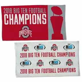 Big Ten Champs Locker room Towel