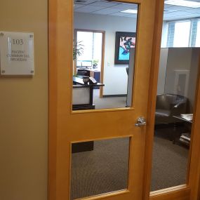 Entry to Pacific Commercial Brokers Office