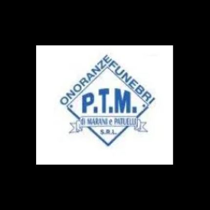 Logotipo de Impresa Funebre P.T.M.