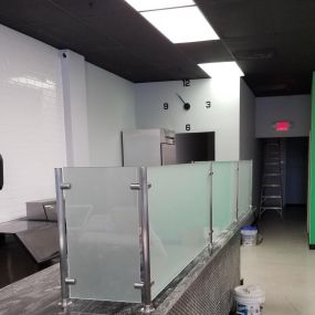 Are you in need of a custom glass installation service? We are the ones to contact!