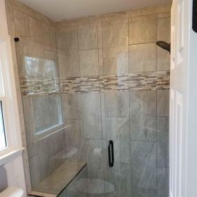 A frameless shower will change the look of your bathroom! Contact us today!